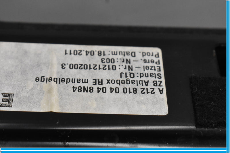 Load image into Gallery viewer, 10-16 Mercedes CLS550 W218 Right Side Under Seat Compartment Beige Oem
