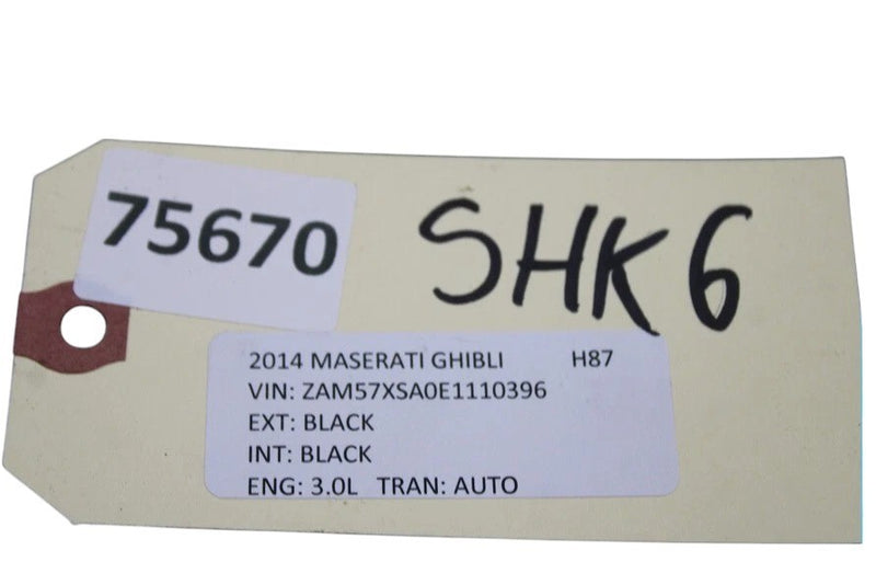 Load image into Gallery viewer, 14-17 Maserati Ghibli Front Left Shock Absorber Spring Strut 06700088960 Oem
