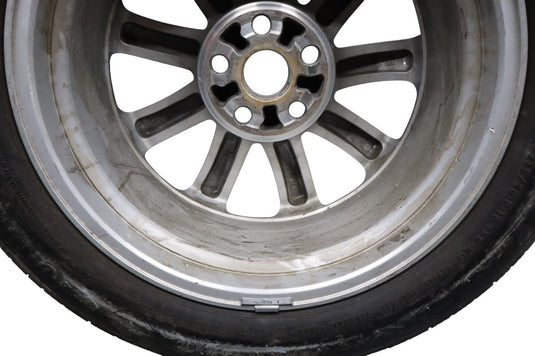 07-09 Lexus LS460 18x7.5J 18" 9-Spoke Alloy Wheel Rim Tire 4261150730 Silver Oem