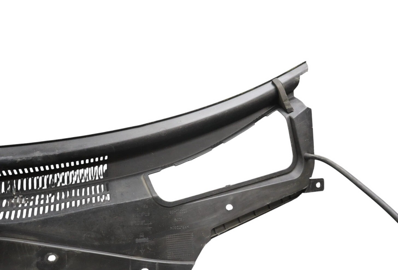 Load image into Gallery viewer, 14-17 Maserati Ghibli Windshield Wiper Cowl Trim Cover Panel Black 670010468 Oem
