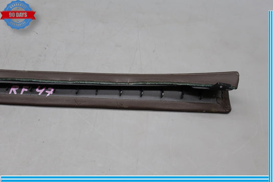 10-15 Jaguar XJ XJL X351 Right Side Center Console Trim Leather Cover Panel Oem