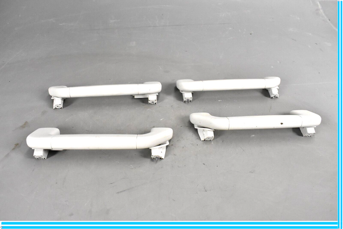 11-18 Volkswagen VW Touareg Front Rear Overhead Roof Grab Grip Handle Set Oem