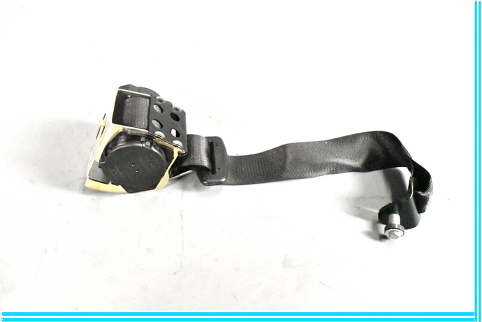 04-13 Maserati Quattroporte M139 Rear Center Seat Belt Retractor Black Oem