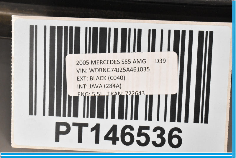 Load image into Gallery viewer, 00-06 Mercedes CL55 S55 AMG Under Hood Cowl Vent Grille Trim Cover Panel Oem
