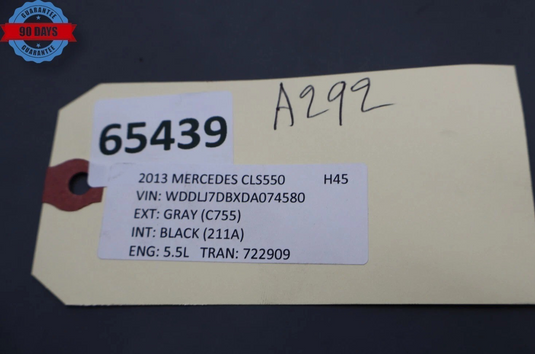 08-18 Mercedes W204 C250 CLS550 SLK250 Front Left Driver Seat Control Module Oem