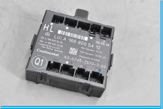 13-16 Mercedes GL450 X166 Rear Left Driver Side Door Control Module ECU Oem