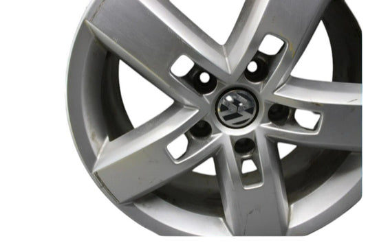 11-17 Volkswagen Touareg 19"x8.5" Alloy Wheel Rim 5-Spoke 7P6601025D OEM
