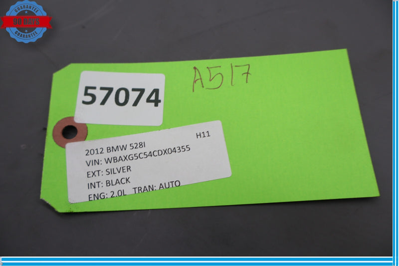 Load image into Gallery viewer, 11-13 BMW 528i 538i 550i xDrive Front Bumper Right Side Brake Air Duct Guide Oem
