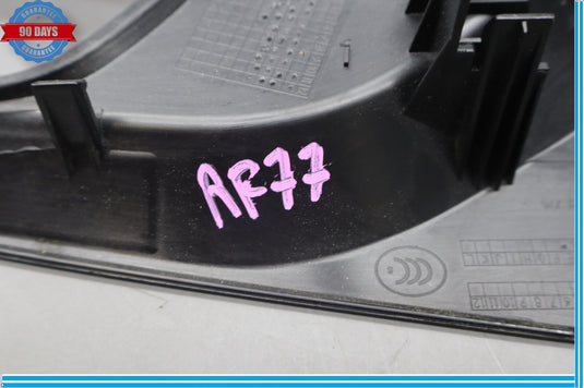 09-15 BMW 750i 750Li Front Right Passenger Seat Switch Cover Panel Trim Oem