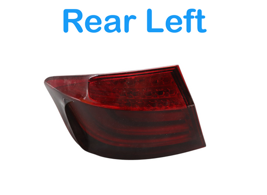 11-13 BMW 535i 550i xDrive Rear Left Side Outer Tail Light Lamp Assembly Oem