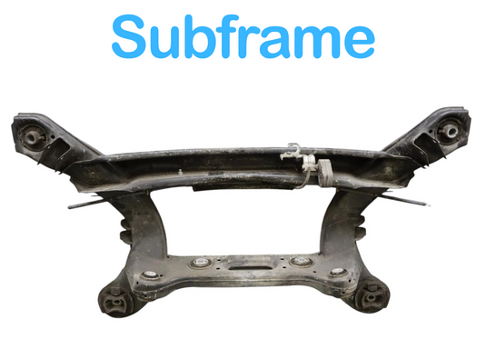 10-18 Mercedes C250 C350 Rear Subframe Sub Frame Engine Crossmember Oem
