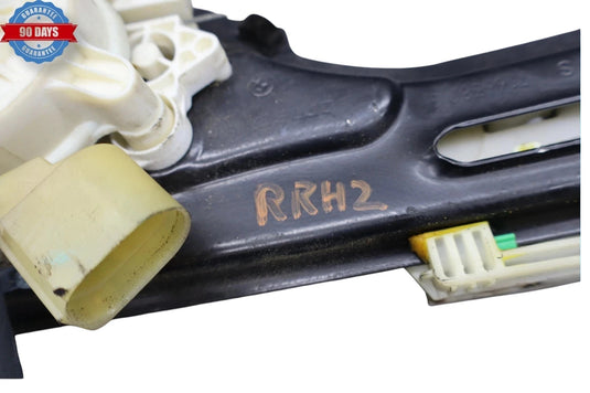 07-13 BMW X5 E70 Rear Right Passenger Side Door Window Regulator W/Motor Oem