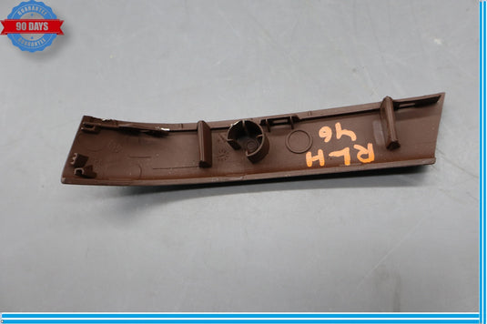 11-17 Volkswagen Touareg Rear Left Driver Door Panel Grab Handle Trim Cover Oem