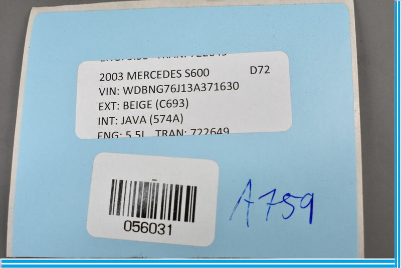 Load image into Gallery viewer, 00-06 Mercedes S500 S600 W220 Left Engine Hood Lock Latch Oem
