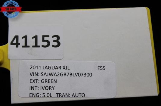 10-19 Jaguar X351 XJL XJ Front Hood Bonnet Lid Shell Panel Green AW9316612AD OEM