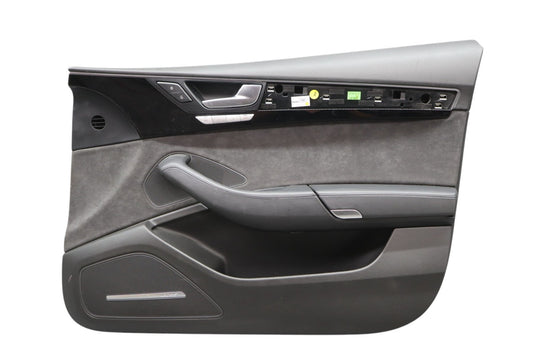11-18 Audi A8L Quattro Front Right Passenger Side Interior Door Panel Trim Oem