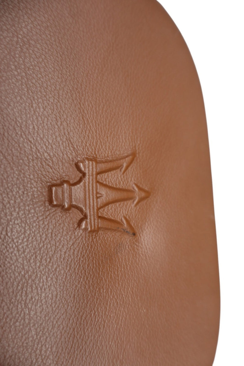 Load image into Gallery viewer, 14-20 Maserati Ghibli Front Left Driver Side Seat Headrest Head Rest Brown Oem
