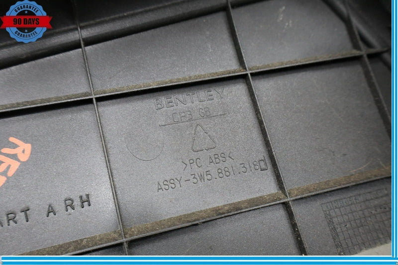 Load image into Gallery viewer, 06-12 Bentley Continental Front Right Passenger Side Seat Switch Cover Trim OEM
