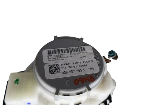 12-18 Audi A6 Rear Passenger Seat Belt Seatbelt Retractor 4G0857805 OEM