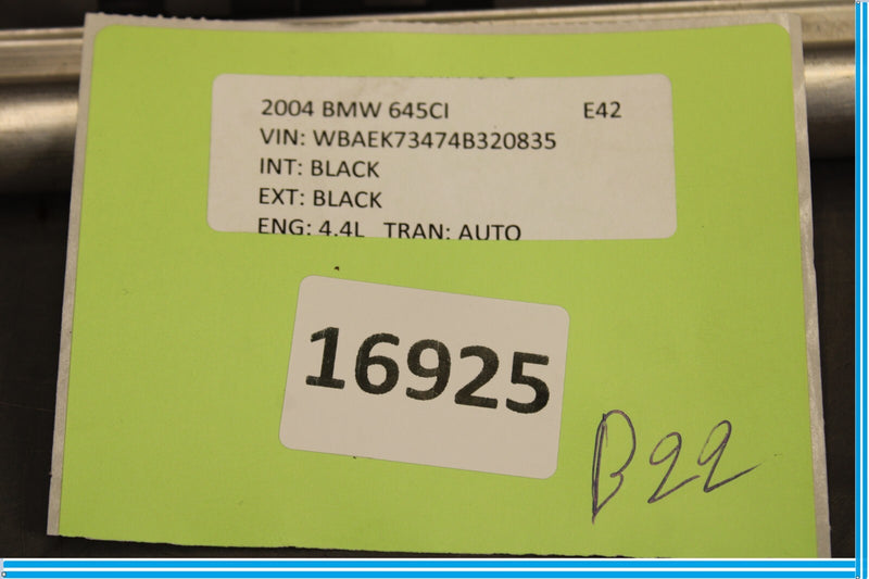 Load image into Gallery viewer, 04-10 BMW 645Ci 650i Right Side Convertible Top Rear Deck Hydraulic Cylinder Oem
