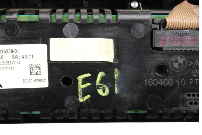 Load image into Gallery viewer, 09-13 BMW 750i Front Dual Auto Heater A/C Climate Control Panel 9216258 OEM
