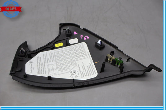 10-16 Porsche Panamera Front Right Passenger Side Dash End Cap Cover Trim Oem