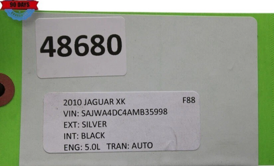 07-15 Jaguar XK XKR X150 Coupe Rear Trunk Lid Tailgate Hatch Shell W / Glass Oem