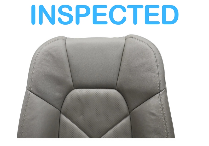 Load image into Gallery viewer, 11-18 Porsche Cayenne 958 Front Left Side Seat Upper Cover Cushion Gray Oem
