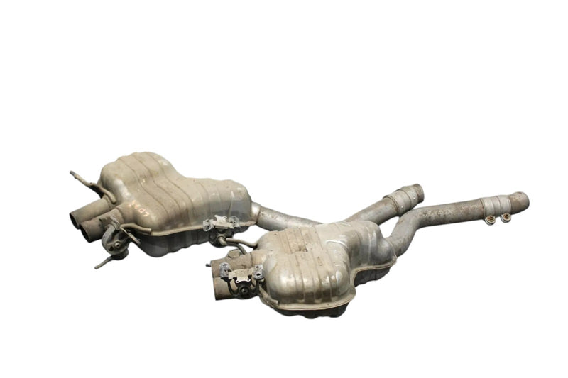 Load image into Gallery viewer, 03-12 Bentley Continental GTC Right &amp; Left Exhaust Muffler Pipe Set Of 2 Oem
