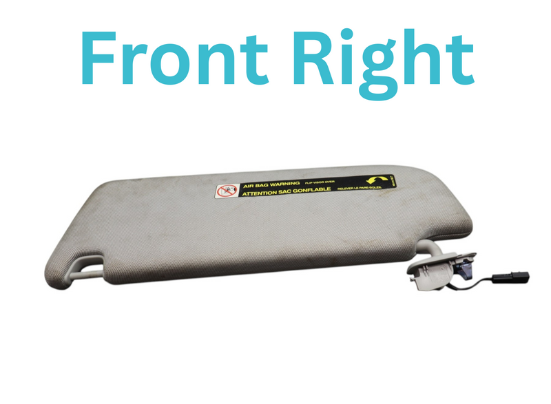 Load image into Gallery viewer, 12-18 Audi A6 Quattro Front Right Passenger Side Sunvisor Sun Visor Oem
