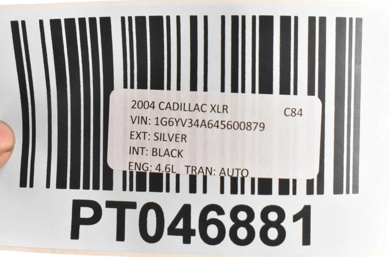 Load image into Gallery viewer, 04-08 Cadillac XLR Left Driver Side Interior Door Panel Cover Trim Black Oem
