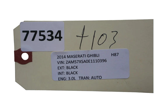 14-19 Maserati Ghibli Front Right Passenger Side Dash Knee Panel Trim Oem