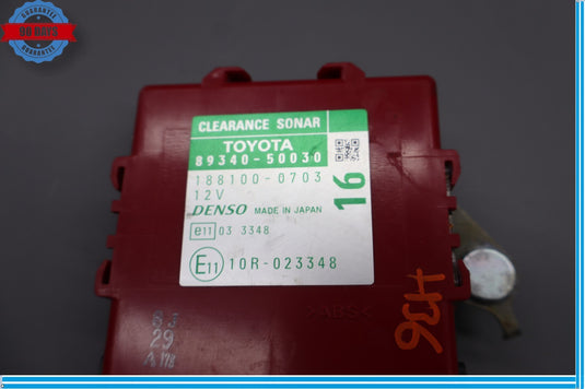 07-12 Lexus LS460 LS600h Parking Assist Clearance Sonar Warning Module Unit Oem