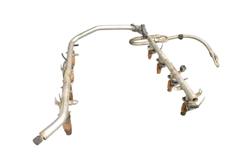 Load image into Gallery viewer, 00-06 Mercedes CL500 CL600 W215 Fuel Injection Rail W/ Injectors A1130700595 Oem
