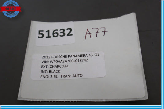 10-16 Porsche Panamera 970 Hybrid Hand Parking Brake Control Module Unit Oem