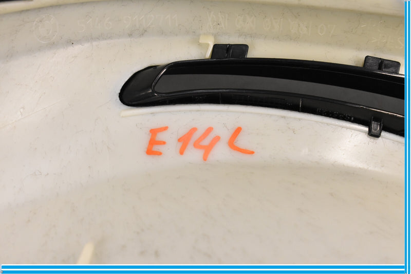 Load image into Gallery viewer, 09-15 BMW 750i 750Li Rear Left Side C-Pillar Upper Column Trim Cover Black Oem
