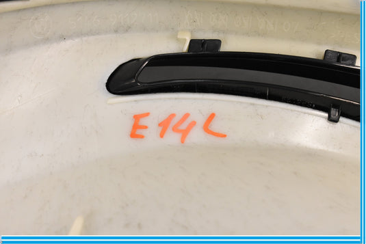09-15 BMW 750i 750Li Rear Left Side C-Pillar Upper Column Trim Cover Black Oem