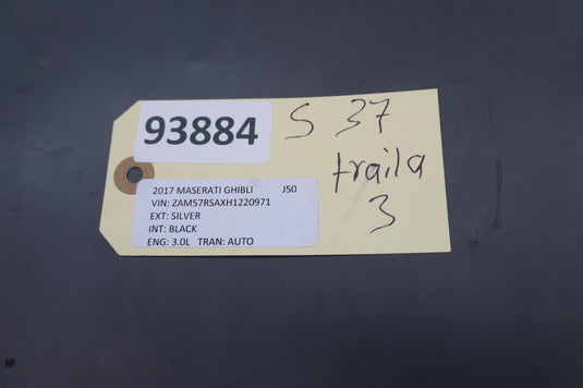 14-22 Maserati Ghibli M157 S Rear Left Driver Side Interior Door Panel Cover Oem