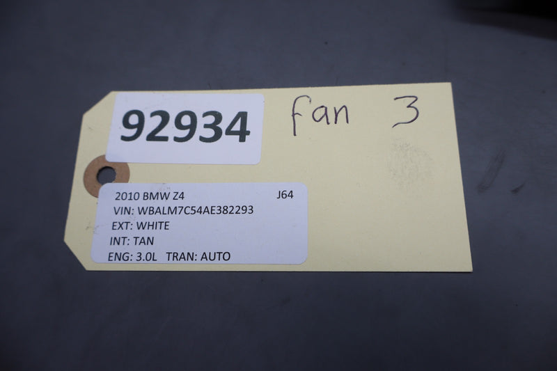 Load image into Gallery viewer, 07-13 BMW Z4 Engine Radiator Cooling Fan Motor Shroud 0130706839 Oem
