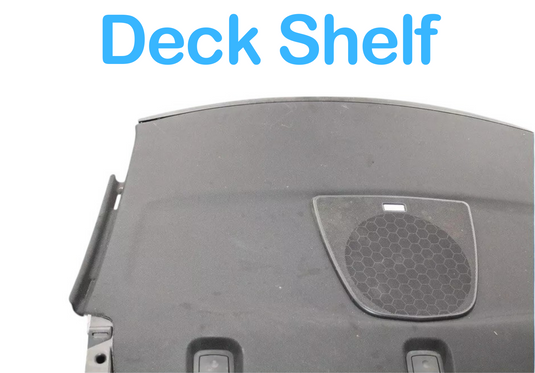 13-19 Cadillac XTS Rear Deck Shelf Package Tray Trim Panel Cover 84006882 Oem