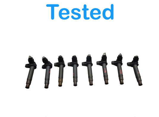 98-10 Lexus SC430 GS430 GX470 Engine Motor Ignition Coil Set of 8 Oem