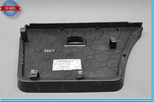 10-16 Porsche Panamera Rear Left Driver Side Trunk Floor Cover Trim Oem