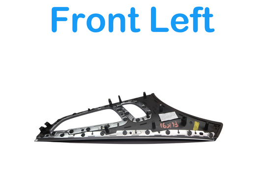 12-15 Audi A7 A7 Quattro Front Left Driver Side Door Panel Insert Trim Wood Oem