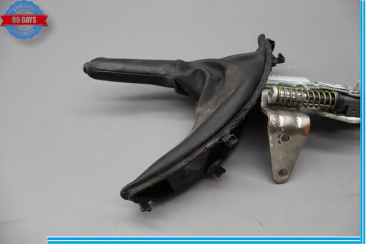 12-18 BMW 320i 328i Parking Emergency Black Leather Hand Brake Lever Black Oem
