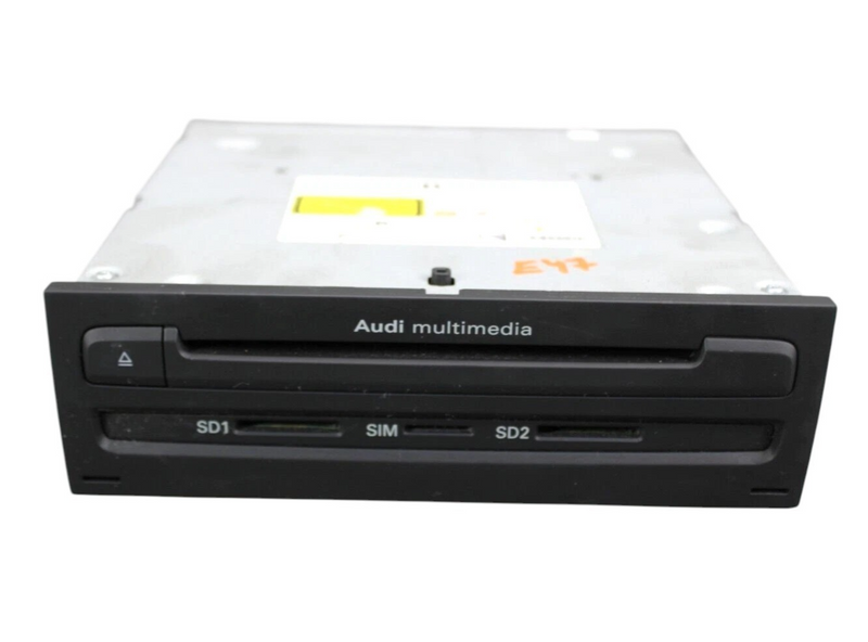 Load image into Gallery viewer, 2012 Audi A8 Quattro Audio Radio CD Player Receiver Head Unit Black DA103858 OEM
