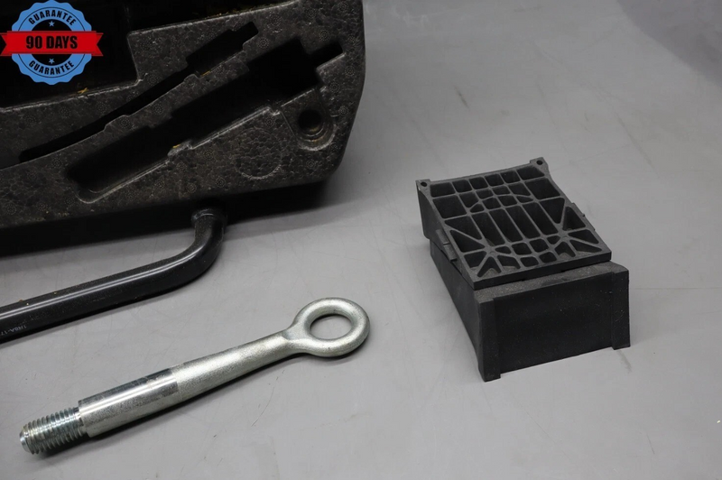 Load image into Gallery viewer, 10-15 Jaguar XJ XJL Trunk Spare Tire Emergency Tool Kit Foam Holder W/ Tool Oem
