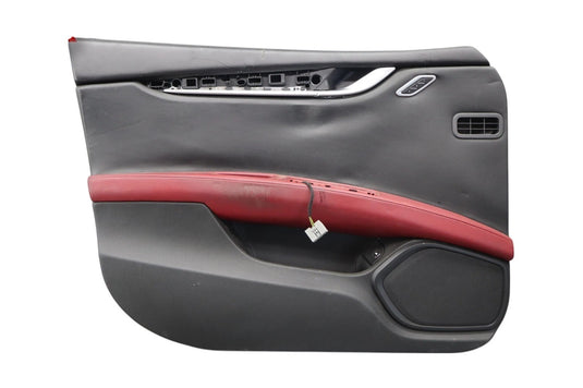 14-22 Maserati Ghibli M157 Front Left Driver Side Interior Door Cover Panel Oem