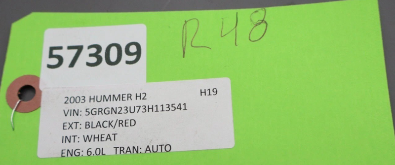 Load image into Gallery viewer, 03-09 Hummer H2 Front Right Side Parking Turn Signal Light Lamp 15060530 Oem
