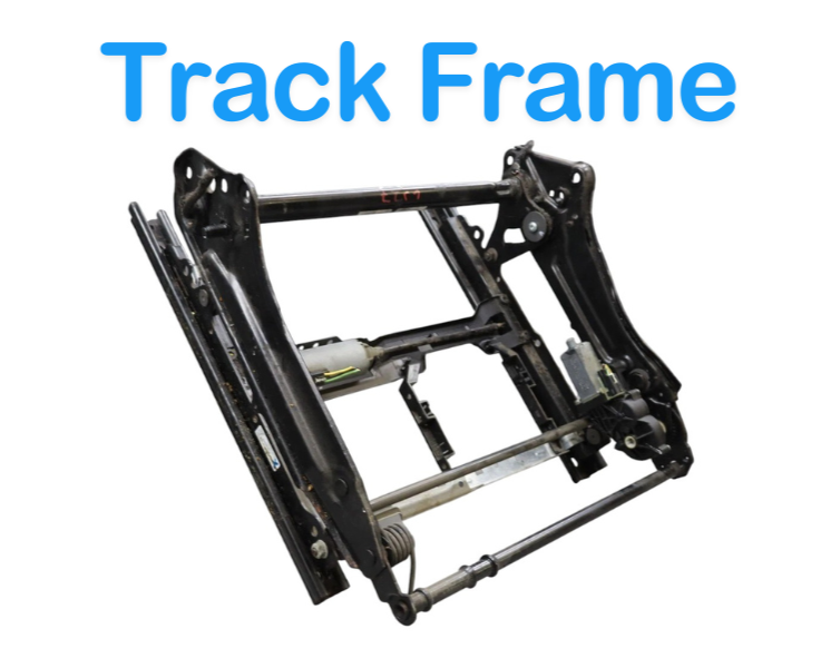 Load image into Gallery viewer, 04-11 Mercedes W211 E350 Front Left Side Adjustment Seat Track Frame Black OEM
