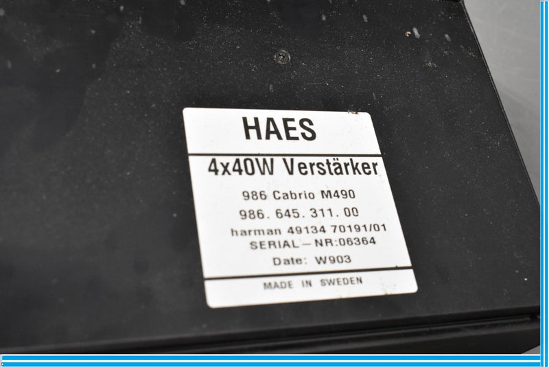 Load image into Gallery viewer, 97-00 Porsche Boxster Radio Stereo Audio Amp Amplifier 98664531100 Oem
